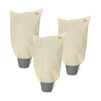 Gardebruk Pflanzenschutzhaube 3er-Set Beige 0,6x0,8m