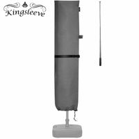Kingsleeve Abdeckung Sonnenschirm Anthrazit Ø330cm