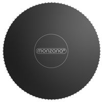 monzana Trampolin Sprungtuch Schwarz Ø427cm