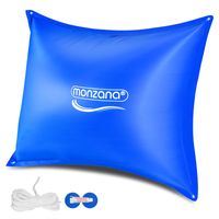 monzana Poolkissen XL Blau 240x200cm -20°C