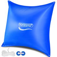 monzana Poolkissen Blau 120x120cm -20°C