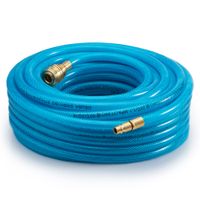 Deuba Druckluftschlauch 15m Schnellkupplung/Stecker