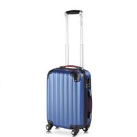 monzana Hartschalenkoffer Baseline Blau M ABS