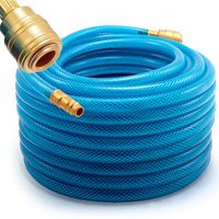 Deuba Druckluftschlauch 20m Schnellkupplung/Stecker