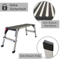 Arbeitsplattform mit 2 Stufen