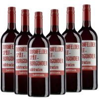 Dornfelder Spätburgunder QbA Rotwein, halbtrocken, Deutschland 1l