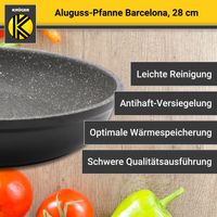 Aluguss Pfanne BARCELONA, 28cm
