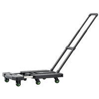 Plattformwagen aus Stahl PZS100P, ca. 100 kg Tragkraft, ca.  35 x 64 x 101 cm