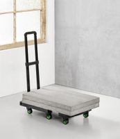 Plattformwagen aus Stahl PZS100P, ca. 100 kg Tragkraft, ca.  35 x 64 x 101 cm