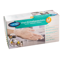 Vinyl-Einmalhandschuhe - 200er Pack, Gr. M 