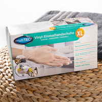 Vinyl-Einmalhandschuhe - 200er Pack, Gr. XL