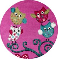 Teppich, KIDS 0420, LILA, 120 x 120 cm