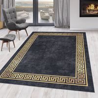 Teppich, FIESTA 4305, BLACK, 160 x 230 cm