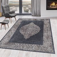 Teppich, FIESTA 4303, BLACK, 160 x 230 cm