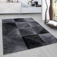 Teppich, PLUS 8003, BLACK, 240 x 340 cm