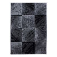 Teppich, PLUS 8003, BLACK, 160 x 230 cm