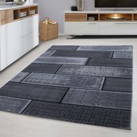 Teppich, PLUS 8007, BLACK, 200 x 290 cm