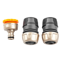 3/4" 3er-Set Premium-Schlauchanschluss 