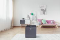 Aufbewahrungsbox 3er-Set - Dunkelgrau
