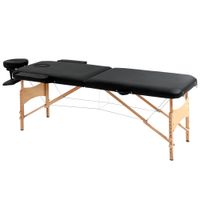 Massageliege, klappbarer Massagetisch mit Kopfstütze, für Spa, Salon