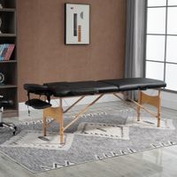 Massageliege, klappbarer Massagetisch mit Kopfstütze, für Spa, Salon