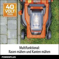 Dual Power Akku-Rasenmäher POWDPG75610 - 40 V, 420 mm Ø 