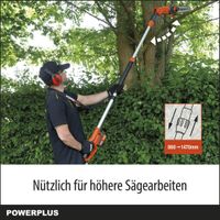 Dual Power Akku Teleskop-Kettensäge POWDPG75385 