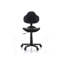 Kinder-Bürostuhl KIDDY GTI-2 höhenverstellbar, ca. 101 x 45 x 42 cm – Schwarz/Grau