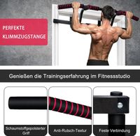 Klimmzugstange für den Türrahmen ohne Bohren