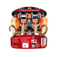 Spanngurte mit T-Griff + Alu-Ratsche 2er-Set und 3er-Set
