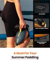 The Dolphin 20PSI Hochdruck SUP Pumpe Elektrische, 12V DC Auto-Anschluss Luftpumpe
