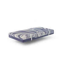 7-Zonen Taschenfederkernmatratze mit int. Gelschaum-Topper Ocean Clean TFK / 100x200 / H3