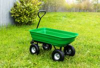 Gartenwagen 50L, ca. 96 x 47 x 47,5 cm – Grün