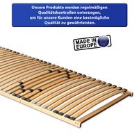 BASIC Lattenrost 80 x 210 cm starr - nicht verstellbar LANG