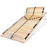 7 Zonen Lattenrost Ergo KF mit Kopf- & Fußteilverstellung 80x200 cm