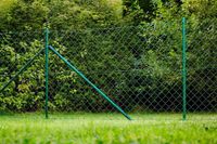 Maschendrahtzaun Komplett-Set L15m x H100cm - Grün