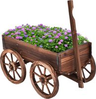 Blumenwagen Holz