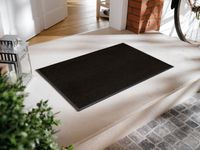 Rutschfeste Fußmatte Raven Black 90 x 60 cm