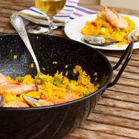 Paella Servierschale Ø 14 cm, 0,3l, 2 Griffe, Suppen & Tapas