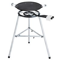 Paella World Paella-Grill-Set 1 inkl. Grillplatte aus Gusseisen