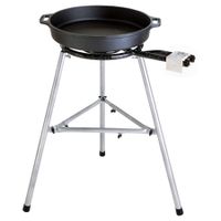 Paella Set 3: Pfanne 60 cm, 2-Ring-Brenner, 11,4 kw, inkl. Zubehör