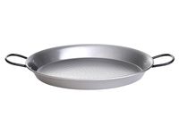 Paella Comfort Line Set 5: Pfanne 80 cm, 3-Ring-Brenner, 27,4 kW, Dreibein