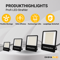 LED-Fluter, 300 W, 4000 K