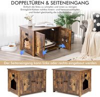 Katzenschrank Katzentoilette
