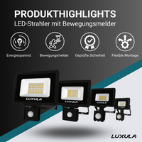LED-Fluter mit Bewegungsmelder, 10 W, 3000 K