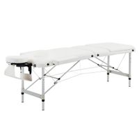 Massageliegen verstellbarer Massagetisch Massagebett Alu Kunststoff