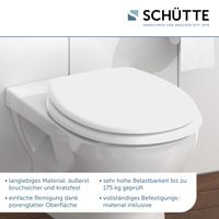 Duroplast WC-Sitz WHITE