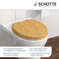 Bambus WC-Sitz