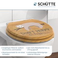 MDF WC-Sitz DONT HURRY