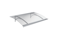 Vordach aus (3mm PC) ca. 150 x 90 cm - Transparent 